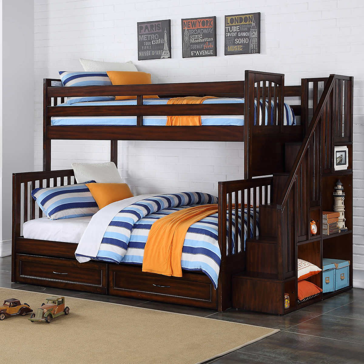 Camp Twin-Over-Full Kids Bunk Bed