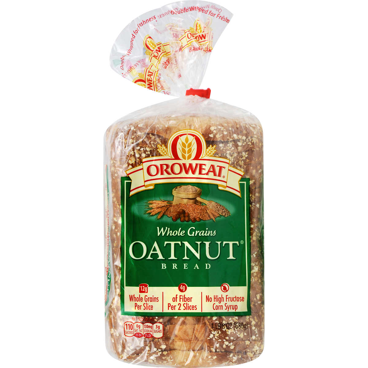 Arnold S Whole Grain Oat Nut Bread 24 Oz 2 Ct