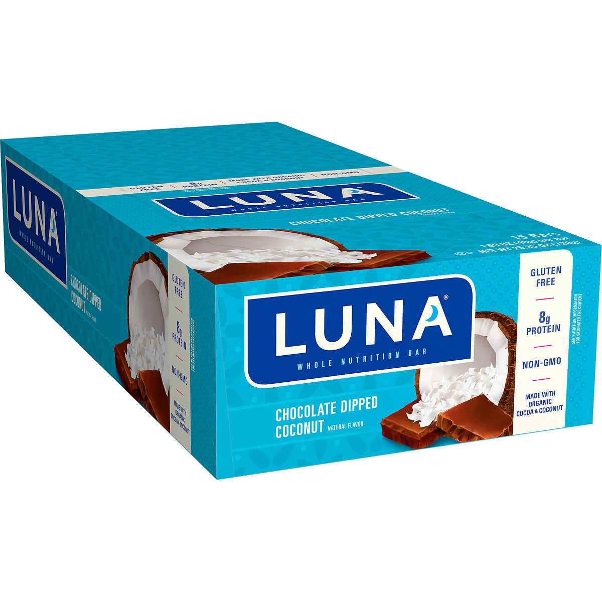 Luna Bar, Chocolate Dipped 1.69 ct | Costco