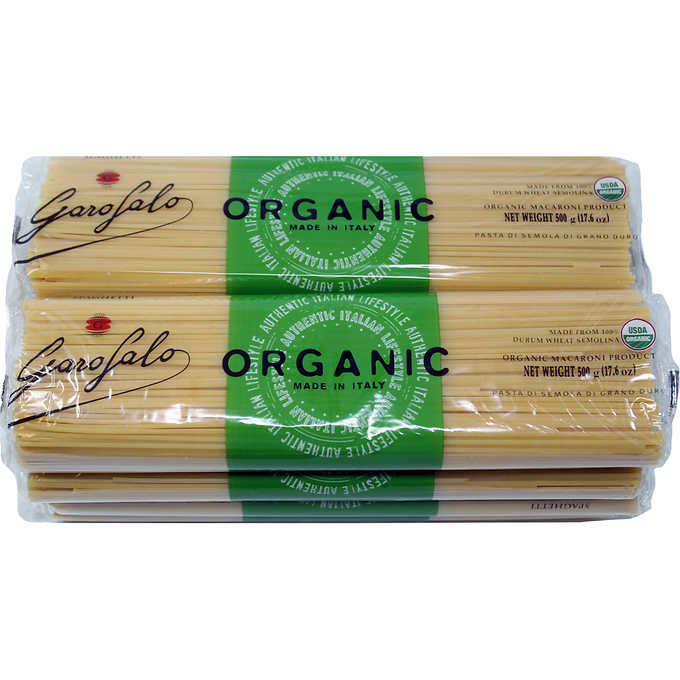 Garofalo Organic Spaghetti Noodles, 17.6 oz, 8 ct