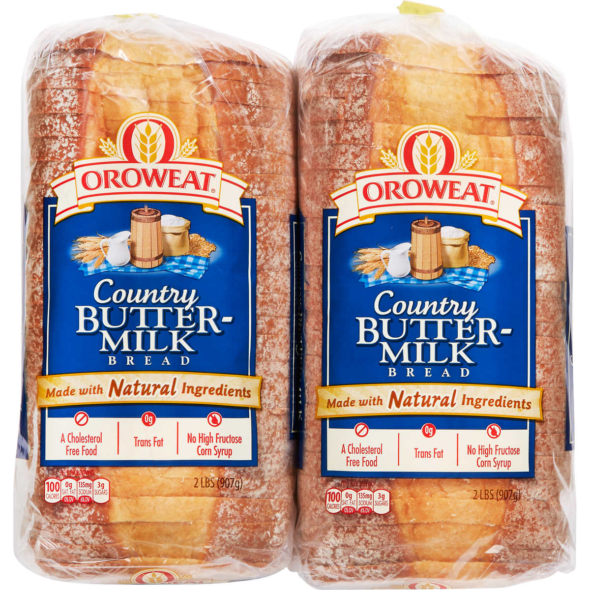 Oroweat Country Bread Buttermilk 32 Oz 2 Ct