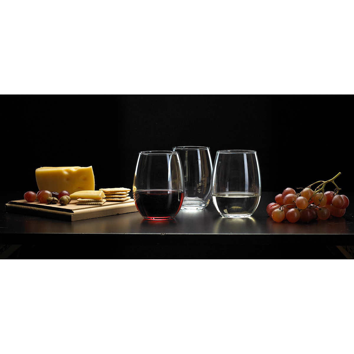 Luminarc 12-piece Stemless Wine Glass Set | Costco