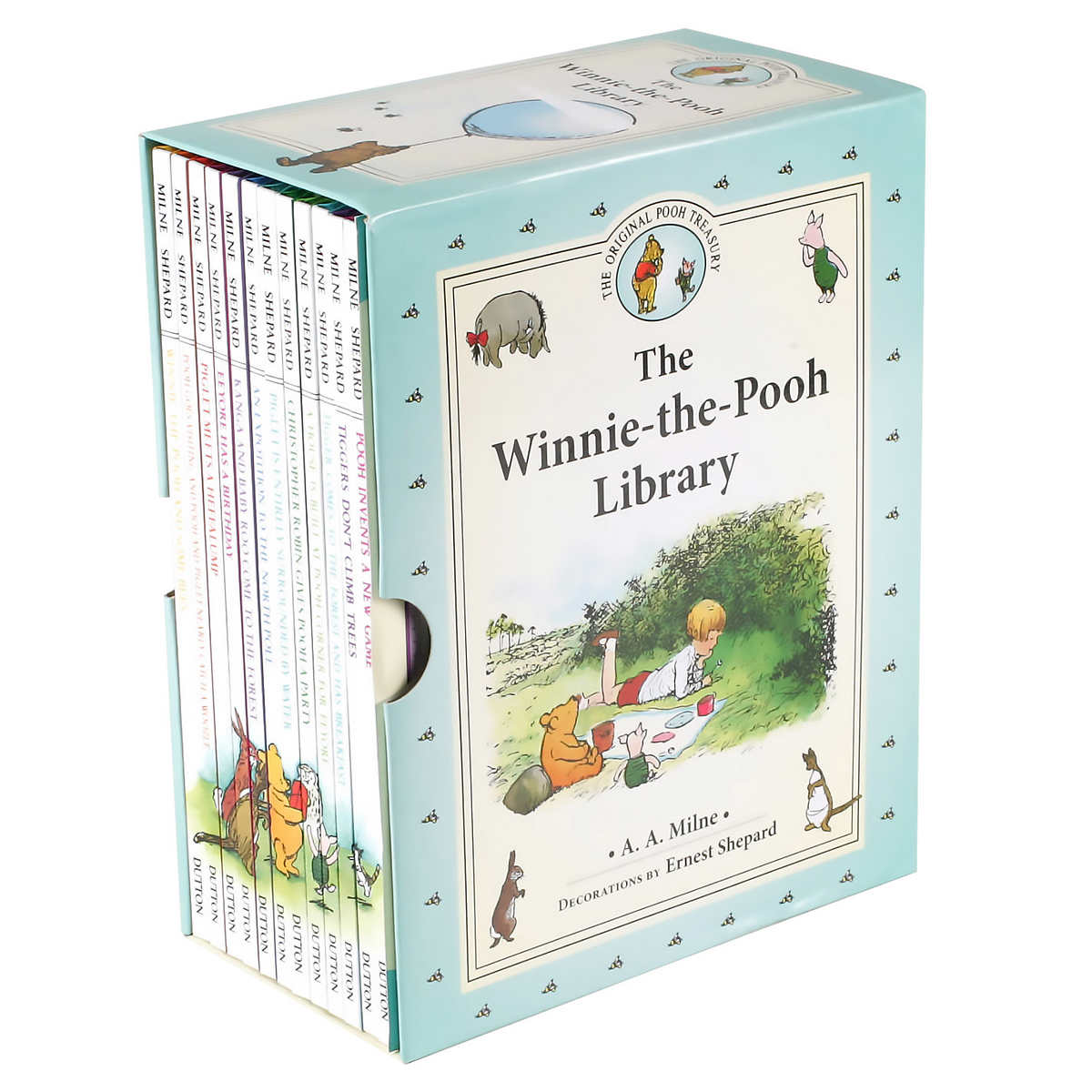 The Winnie The Pooh Library 12 Book Box Set By A A Milne