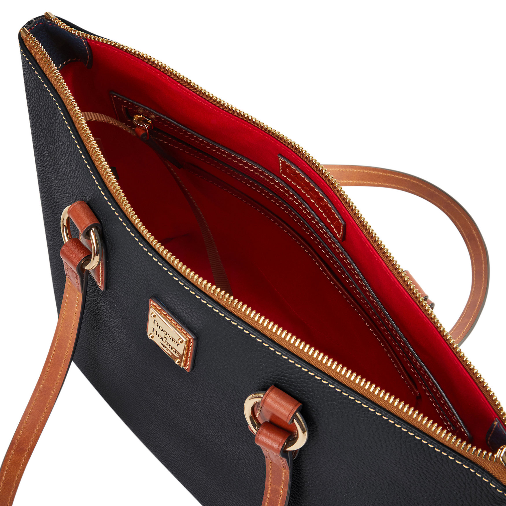 Dooney & Bourke Pebble Grain Small Wren Zip Tote