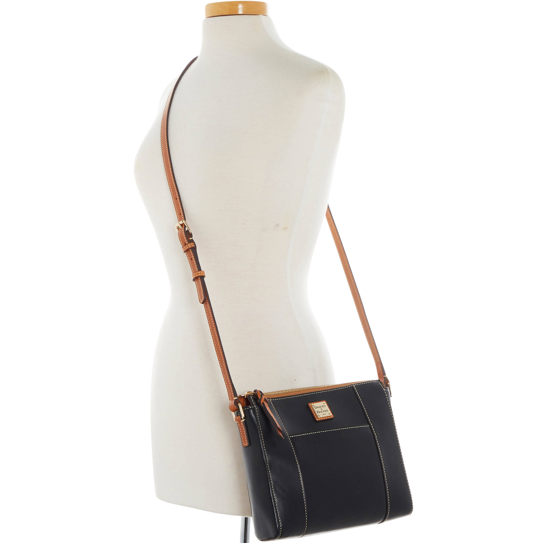 Dooney & Bourke Wexford Leather Large Lexington Crossbody