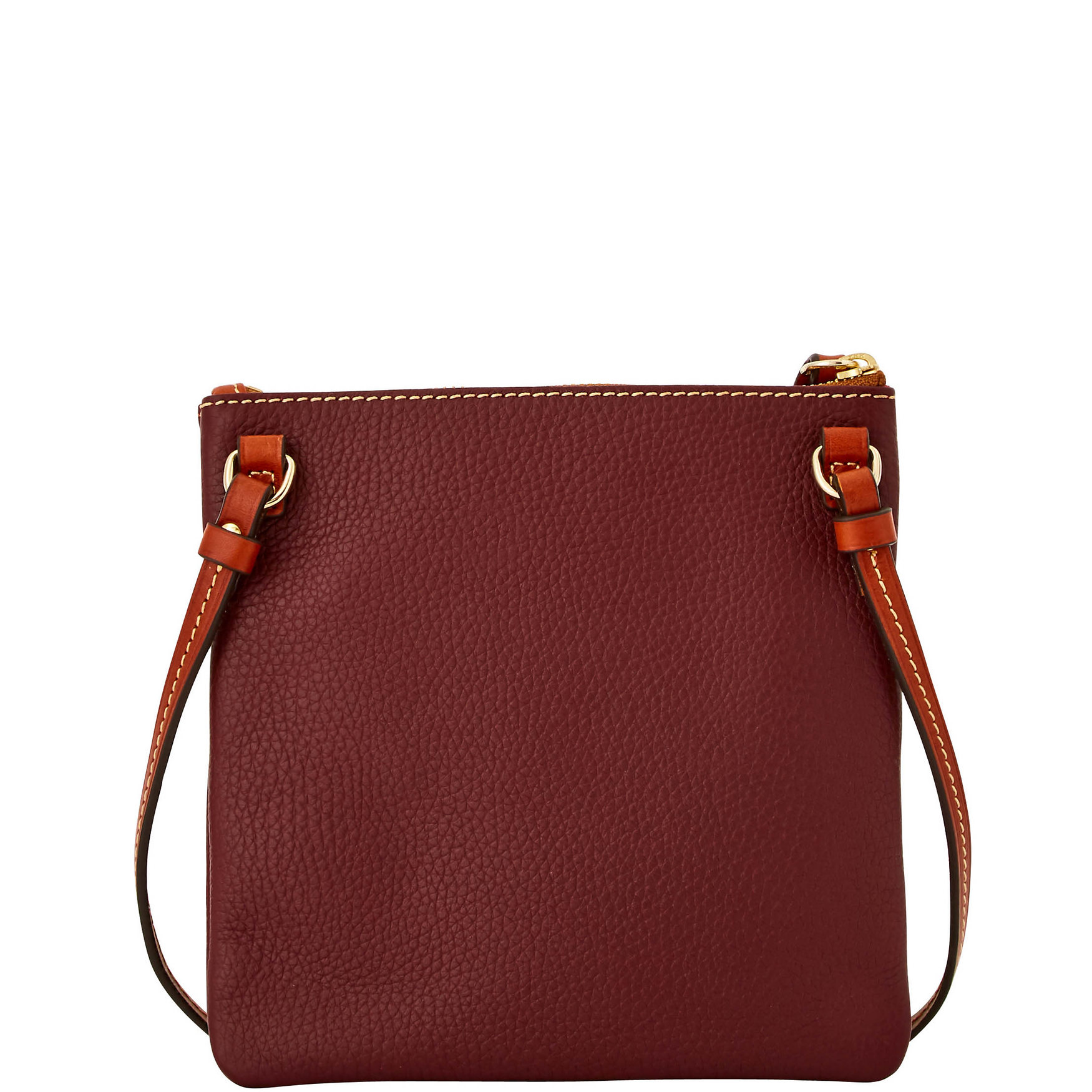 Dooney & Bourke Pebble Grain North South Triple Zip