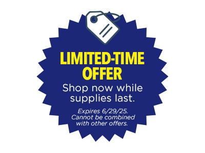 Sale Pricing Ends June 22, 2025