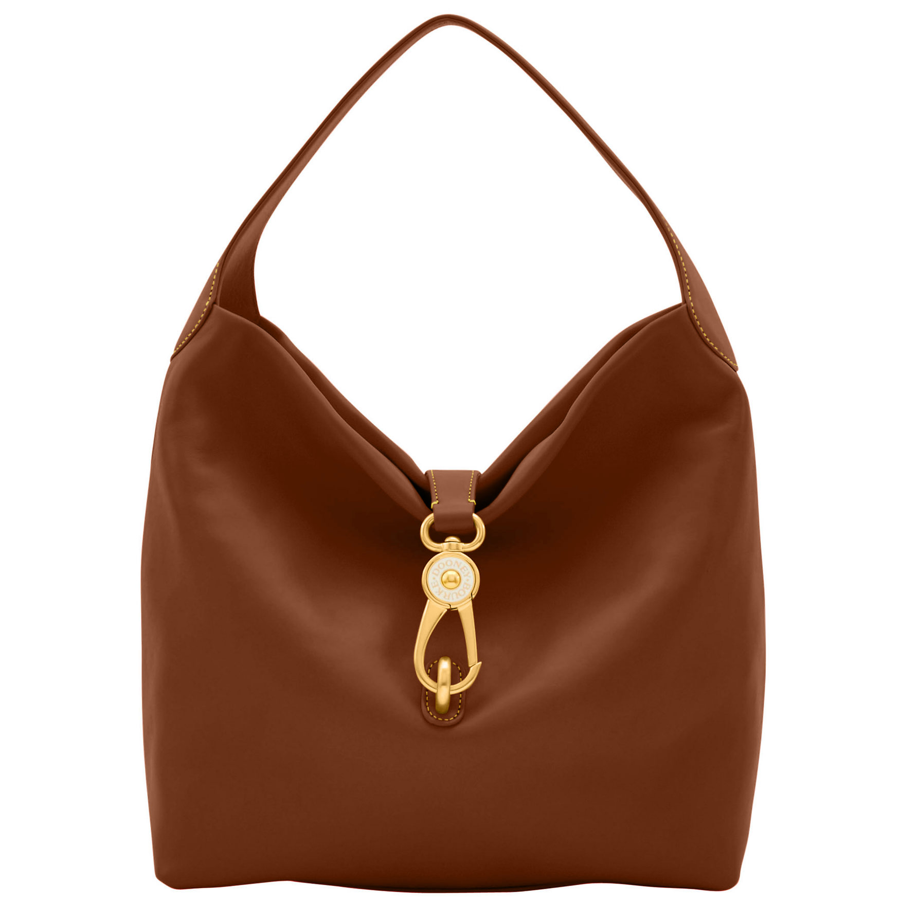 Dooney Bourke Florentine Leather Logo Lock Shoulder Bag Chestnut 8l0882cs for sale online eBay