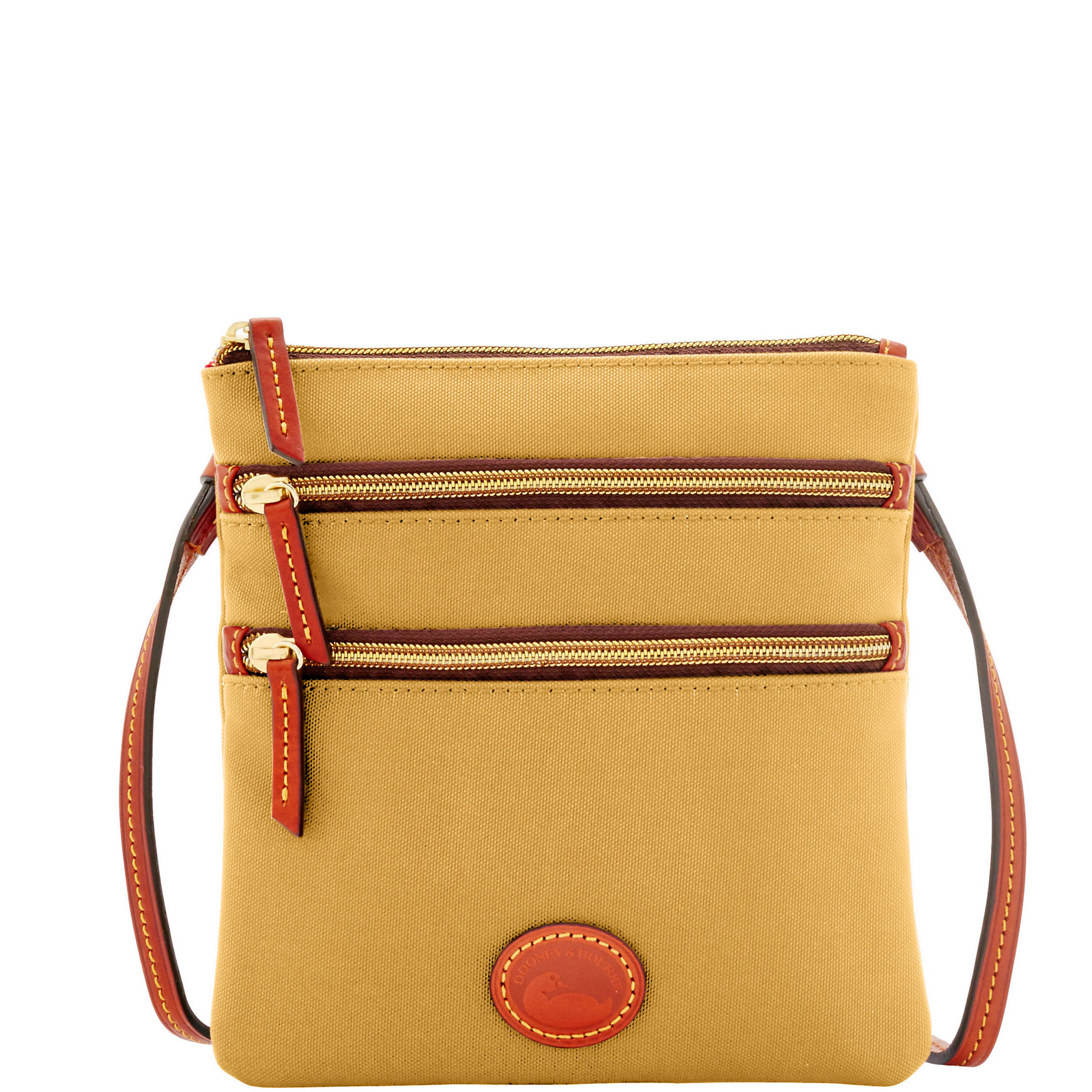 Dooney & Bourke Nylon North South Triple Zip