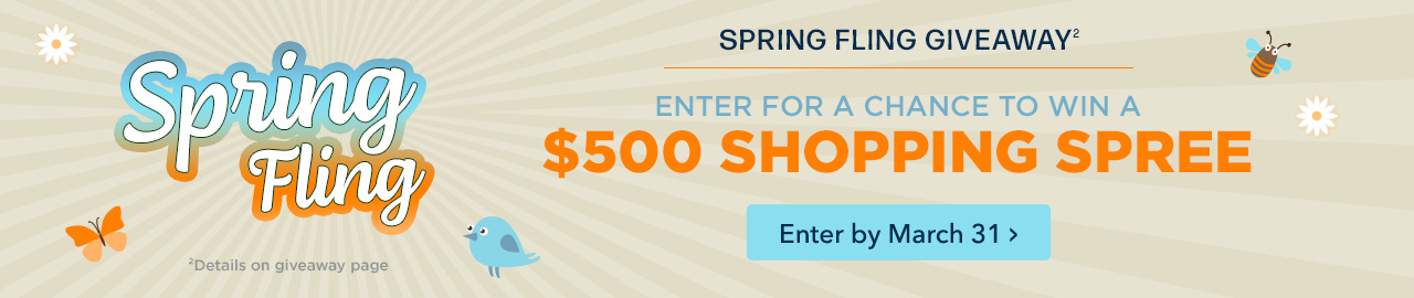 Enter for your chance to win a $500 shopping spree