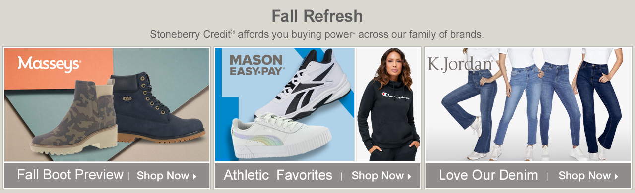 Buy Now Pay Later Shoes, Clothes & Accessories | Stoneberry
