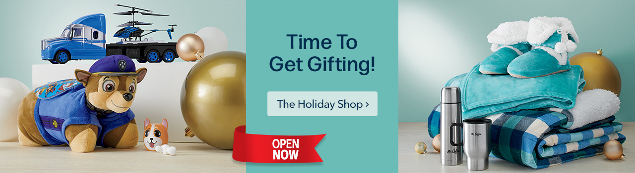 Time to get gifting! Stoneberry's Christmas Shop is open now