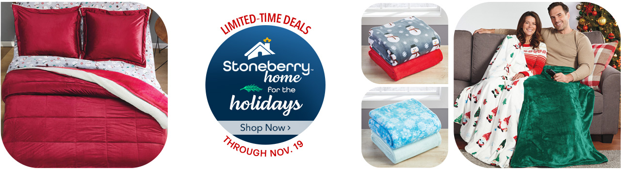 Time to get gifting! Stoneberry's Christmas Shop is open now