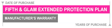 Protection Plans start the day of purchase.