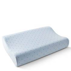 Arctic Sleep by Pure Rest Blue Memory Foam Contour Pillow