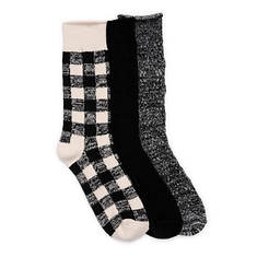 MUK LUKS Women's Wool Lodge Socks 2 Pack