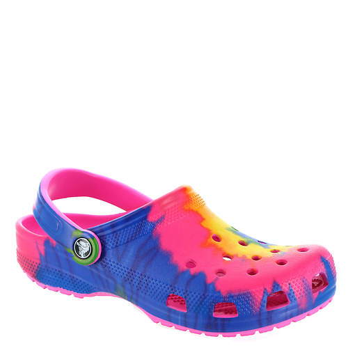Crocs™ Classic Tie Dye Graphic Clog (Unisex) - Color Out of Stock ...