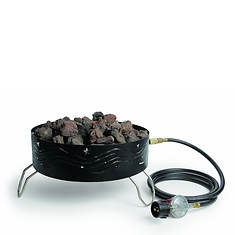 Stansport Propane Fire Pit with Lava Rocks