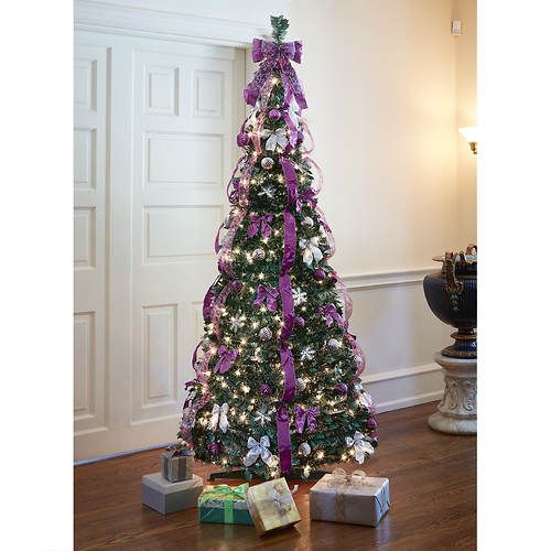 4.5' PopUp PreLit/PreDecorated Tree Color Out of Stock Stoneberry