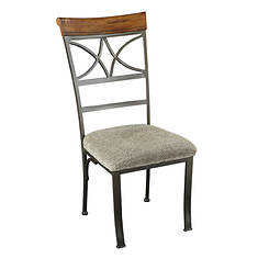 2-Piece Hamilton Metal Dining Chair Set