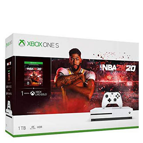 Xbox One S 1TB Console - NBA 2K20 Bundle - Color Out of ...