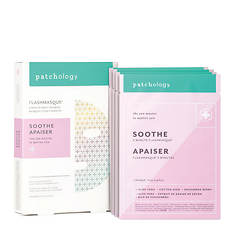 Patchology FlashMasque Soothe 5-Minute Sheet Mask 4-Pack
