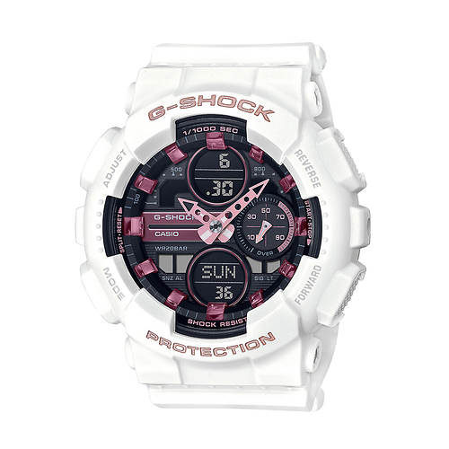 G-Shock Ladies Compact G-Shock Analog/Digital Resin Watch