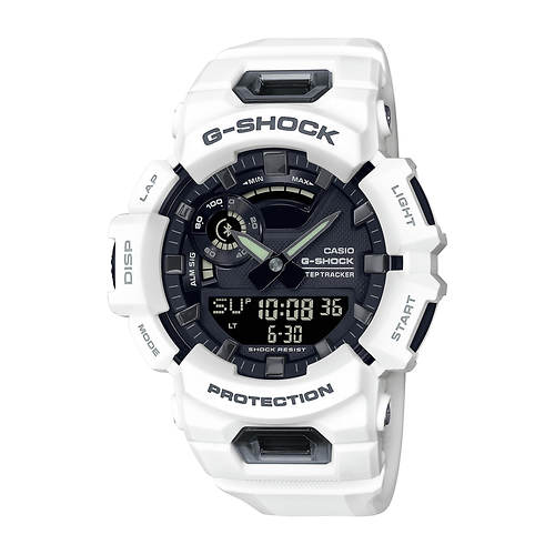 G Shock Mens G Squad Smartphone Link Resin Smartwatch With Black Dial Free Shipping At 