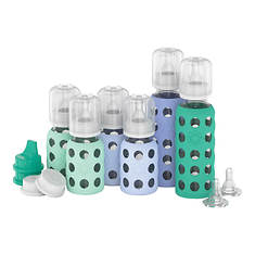 Lifefactory Glass Baby Bottle 6-Pack Starter Set
