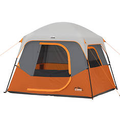 Core 4-Person Straight Wall Cabin Tent