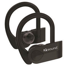IQsound True Wireless Bluetooth Sport Earbuds with Charging Case