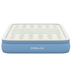 Simmons 12" Tri-Zone Air Mattress with Built-In Pump and Extra Lumbar Support