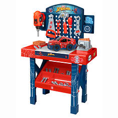Marvel Spider-Man Tool Bench Playset with Take Apart Car