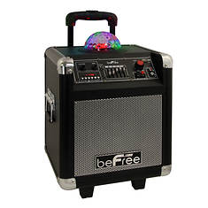 beFree Sound Projection Party Light Dome Bluetooth Portable Party Speaker