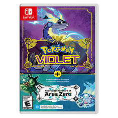 Pokemon Violet + The Hidden Treasure of Area Zero Bundle (Game + DLC)