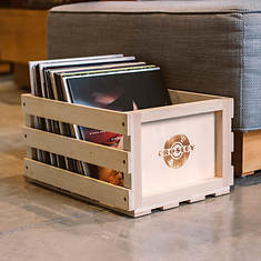 Crosley Radio 3-Pack Record Storage Crate Combo