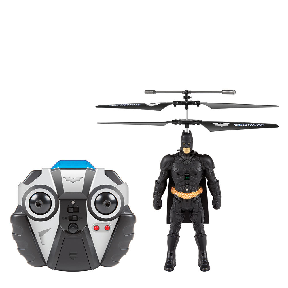 World Tech Toys DC Comics Batman 2CH IR Helicopter Standard 