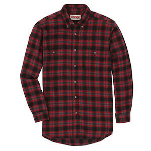 Wrangler Blue Ridge Flannel Shirt - Color Out of Stock | FREE Shipping at  