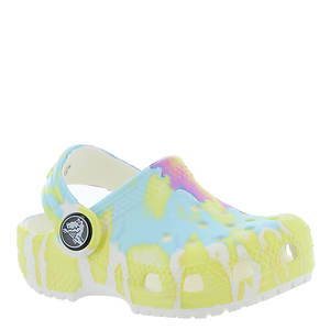 Crocs Shoes Clogs Kids Classic Tie-Dye Graphic Clog 