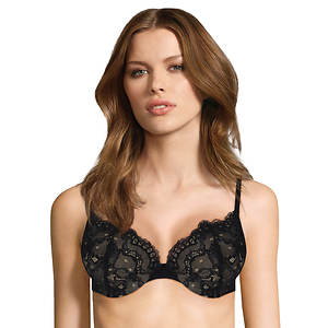 Maidenform Women's Love The Lift Push Up & In Lace Demi Bra