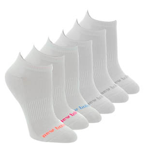 New Balance Women's Low Cut Basic 6 Pack Socks | FREE Shipping at  ShoeMall.com