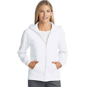 Hanes Women's ComfortSoft EcoSmart Full Zip Hoodie Sweatshirt | Masseys