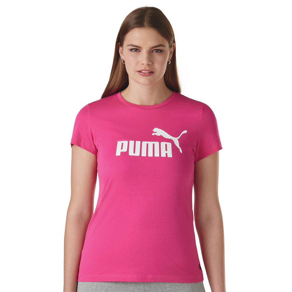 Bowling text tuition fee PUMA® Women's Essentials Logo Tee | FREE Shipping at ShoeMall.com