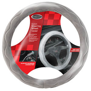 Auto Effects Heated Steering Wheel Cover
