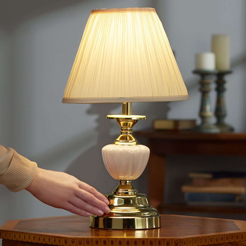 Touch Table Lamp Figi S Gallery, Iris Touch Table Lamp