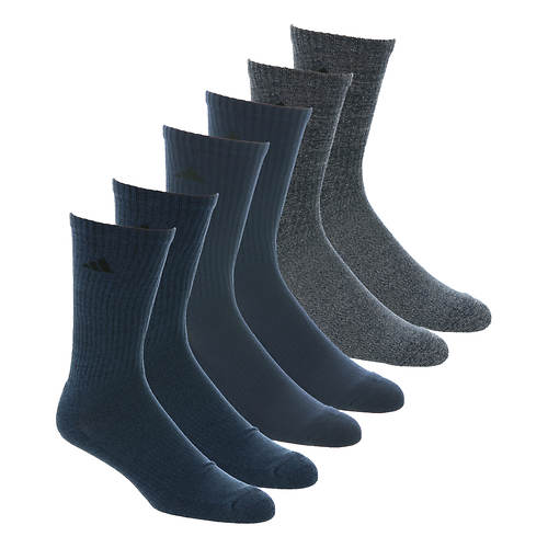 adidas Men's 6-Pack Crew Socks