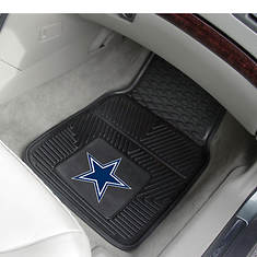 Pair of NFL Heavy Duty Vinyl Car Mats by Sports Licensing Solutions