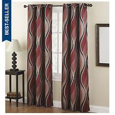 Intersect Grommet Curtains