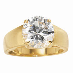 Women's CZ Solitaire Ring