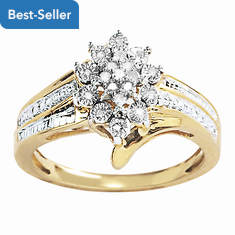 Women's Diamond Cluster Ring